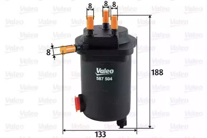 Запчасти для ТО VALEO для NISSAN KUBISTAR (X76) 1.5 dCi
