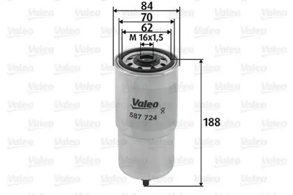 Фильтры VALEO для ALFA ROMEO 146 (930_) 1.9 JTD (930.B4B)