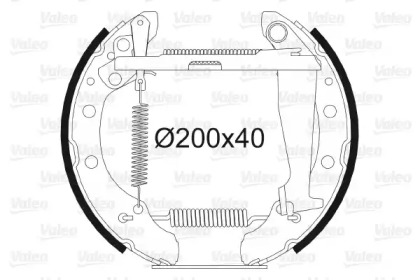 Запчасти для ТО VALEO для VW CADDY II Variant (9K9B) 1.6