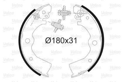 Запчасти для ТО VALEO для NISSAN SUNNY III Liftback (N14) 1.4 i