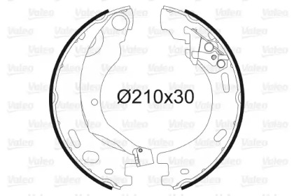 Тормоза VALEO для LAND ROVER DISCOVERY III (L319) 4.4 4x4