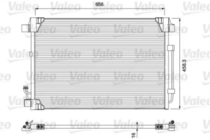 Кондиционер VALEO для NISSAN MURANO II (Z51) 3.5 4x4