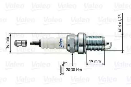 Интервал регулировки VALEO для KIA SHUMA (FB) 1.8 i 16V