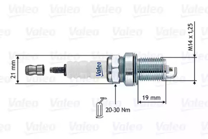 Интервал регулировки VALEO для JAGUAR XJ (XJ40, XJ81) 6 3.2 24V