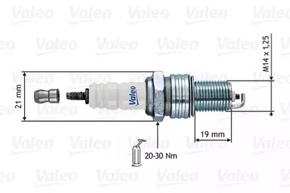 Интервал регулировки VALEO для SAAB 96 1.5 V4