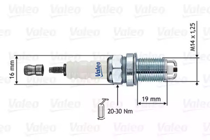 Интервал регулировки VALEO для VW BORA Variant (1J6) 1.4 16V