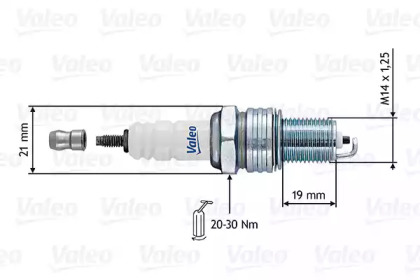 Система зажигания / накаливания VALEO для MITSUBISHI LANCER III (C1_A, C6_A) 1.2 GL (C15AS)