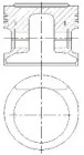 Поршень NURAL для VW CADDY II Variant (9K9B) 1.6