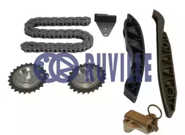 Комплект цели привода распредвала RUVILLE для KIA SORENTO I (JC) 2.5 CRDi