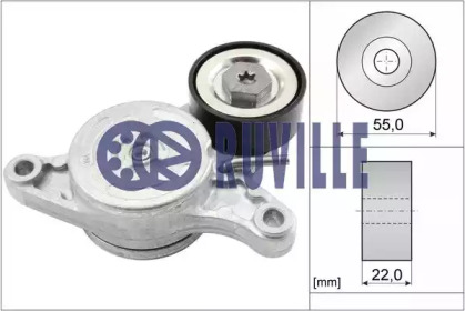 Поликлиновойремень / комплект RUVILLE для MINI MINI Roadster (R59) Cooper SD