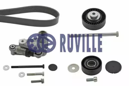 Комплект ручейковых ремней RUVILLE для BMW 3 Compact (E36) 323 ti