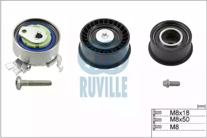 Ремень ГРМ / комплект RUVILLE для CHEVROLET CORSA седан 1.6 GS