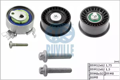 Ремень ГРМ / комплект RUVILLE для CHEVROLET NIVA 1.8 4x4