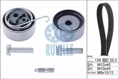 Комплект ремней ГРМ RUVILLE для HONDA CIVIC VII Hatchback (EU, EP, EV) 1.7 CTDi