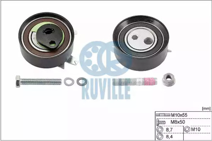 Ремень ГРМ / комплект RUVILLE для VW TRANSPORTER IV c бортовой платформой/ходовая часть (70XD) 2.5 TDI