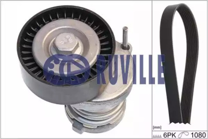 Интервал регулировки RUVILLE для VW POLO (6R, 6C) 1.4 BiFuel