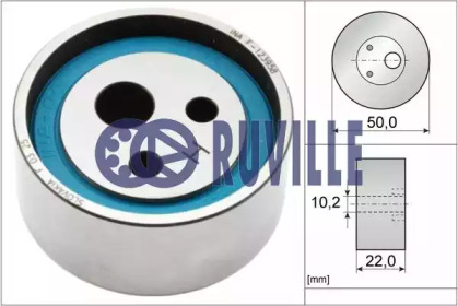 Ролик натяжителя RUVILLE для NISSAN KUBISTAR (X76) 1.2