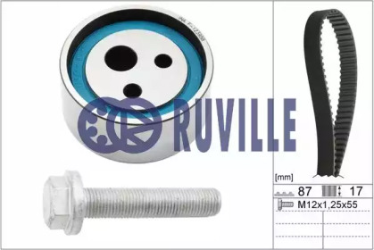 Комплект ремней ГРМ RUVILLE для NISSAN KUBISTAR (X76) 1.2