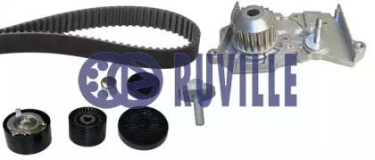 Водяной насос RUVILLE для RENAULT CLIO III (BR0/1, CR0/1) 1.6 16V GT (BR10, CR10)