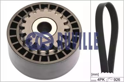 Поликлиновойремень / комплект RUVILLE для NISSAN KUBISTAR (X76) 1.2