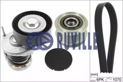 Запчасти для ТО RUVILLE для VW POLO (6R, 6C) 1.2 TDI