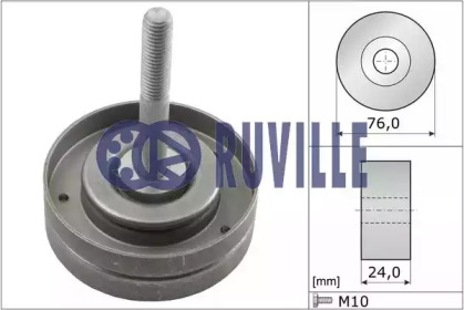 Паразитный / ведущий ролик RUVILLE для SKODA FABIA I Combi (6Y5) 1.2