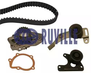 Комплект ремней ГРМ RUVILLE для PEUGEOT 205 I (741A/C) 1.7 Diesel