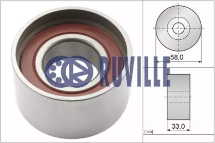 Ролик натяжителя RUVILLE для MAZDA 3 седан (BK) 2.0 MZR-CD