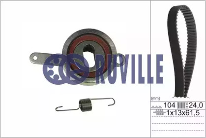 Ремень ГРМ / комплект RUVILLE для HONDA CIVIC VI седан (EJ, EK) 1.6 i Vtec