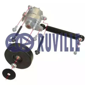 Поликлиновойремень / комплект RUVILLE для DAEWOO MUSSO (FJ) 2.3