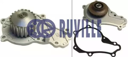 Водяной насос / прокладка RUVILLE для MAZDA 2 (DY) 1.4 CD