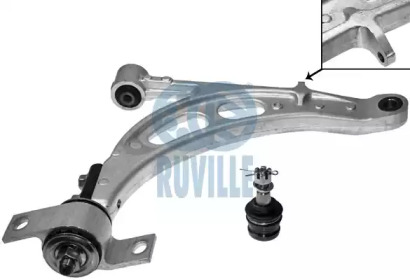Подвеска поперечного рычага RUVILLE для SUBARU IMPREZA седан (GD) 2.0 WRX Turbo AWD