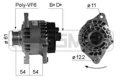 Генератор ERA для ALFA ROMEO 146 (930_) 1.9 JTD (930.B4B)
