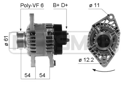 Генератор ERA для ALFA ROMEO 146 (930_) 1.9 JTD (930.B4B)