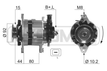 Генератор ERA для NISSAN VANETTE Фургон (C22) 2.0 D