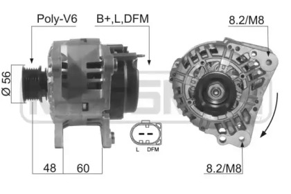 Генератор ERA для VW BORA Variant (1J6) 1.4 16V