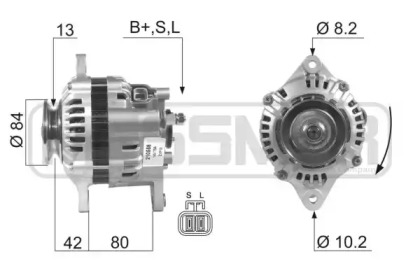 Генератор ERA для NISSAN ALMERA I (N15) 2.0 D