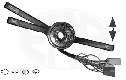 Ручное / педальное рычажное управление ERA для FIAT PANDA (141_) 1000 4x4