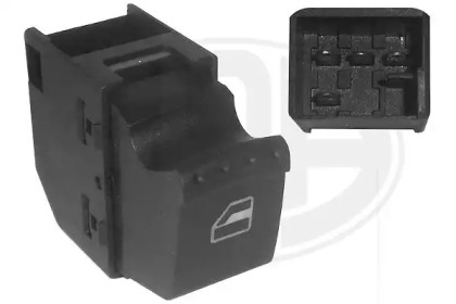 Механизм стеклоподъемника ERA для SKODA FABIA I Combi (6Y5) 1.2