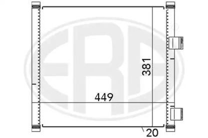 Кондиционер ERA для FORD STREET KA (RL2) 1.6
