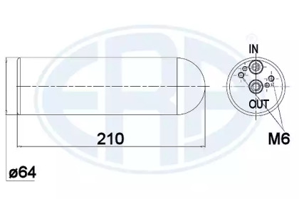 Кондиционер ERA для MERCEDES-BENZ SPRINTER 3-t Фургон (903) 308 CDI