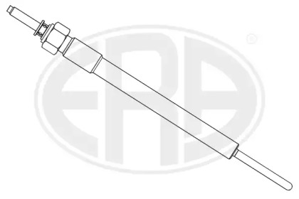 Свеча накаливания ERA для KIA SORENTO I (JC) 2.5 CRDi