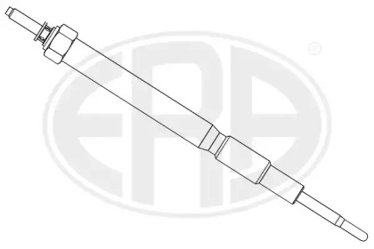 Свеча накаливания ERA для MAZDA BT-50 Пикап (CD, UN) 2.5 MRZ-CD 4x4