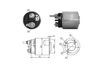 Система стартера ERA для NISSAN KUBISTAR Фургон (X80) 1.6 16V