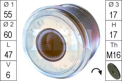 Генератор ERA для NISSAN KUBISTAR (X76) 1.5 dCi