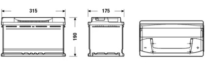 Электрика EXIDE для JAGUAR S-TYPE (X200) 2.7 D