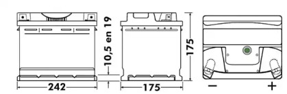 Аккумулятор EXIDE для FORD ESCORT VI (GAL) 1.8 XR3i 16V 4x4