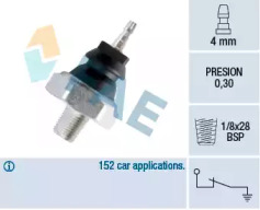 Система смазки FAE для NISSAN VANETTE Фургон (C22) 1.5