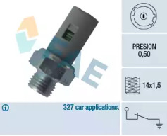 Датчик давления масла / клапан FAE для NISSAN KUBISTAR (X76) 1.5 dCi