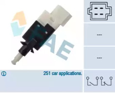 Тормоза FAE для VW CRAFTER 30-50 c бортовой платформой/ходовая часть (2F_) 2.5 TDI